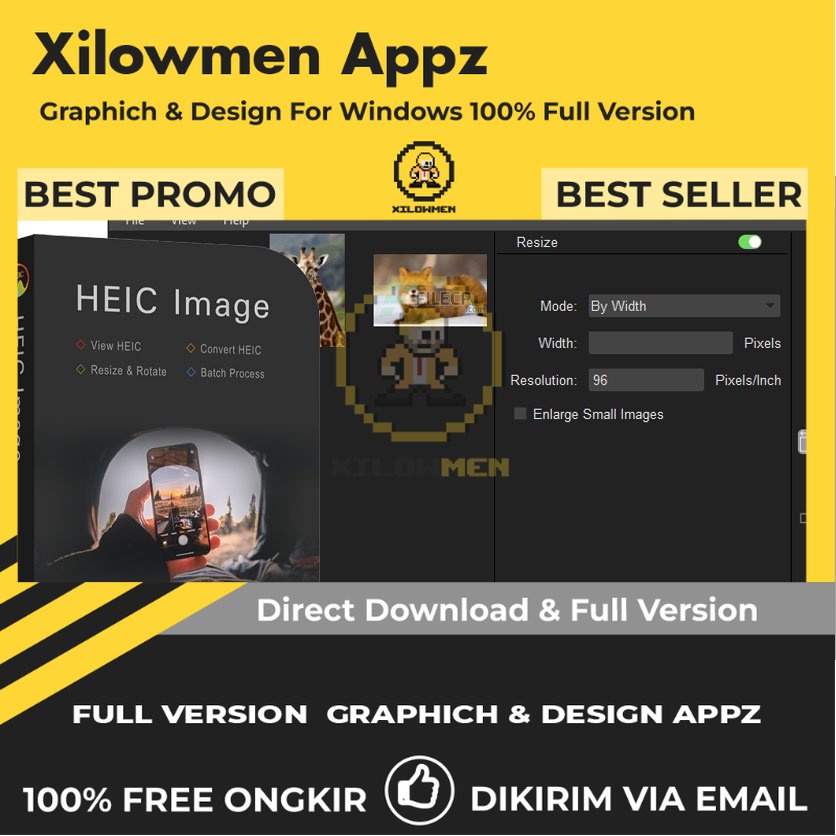 [Full Version] WidsMob HEIC Pro Design Graphics Lifetime Win OS