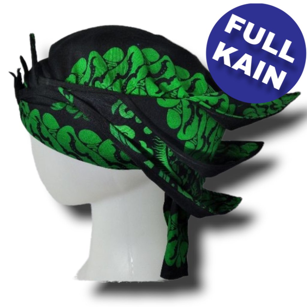 iket merak ngibing FULL KAIN praktis permanen siap pakai premium quality iket sunda bendo blangkon T