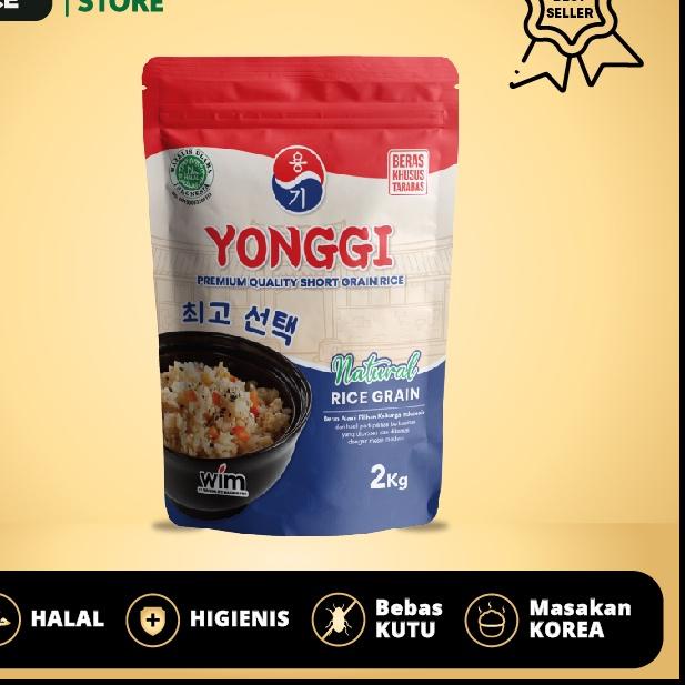 

♗ Beras Korea Yonggi 2kg-cocok untuk korean food ♥