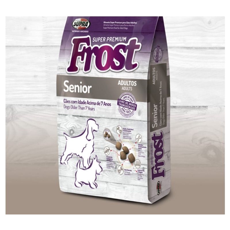 Frost senior 7+ mature all ras dog food super premium 15kg ekspedisi