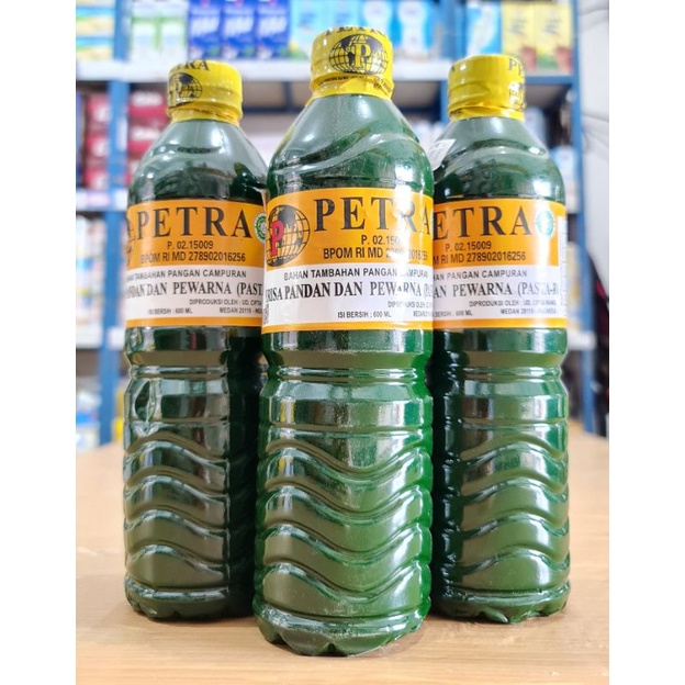 

Petra Pasta Pandan 650ml/Perisa Pandan/Pewangi Pandan/Essense Pandan/Pewangi Kue