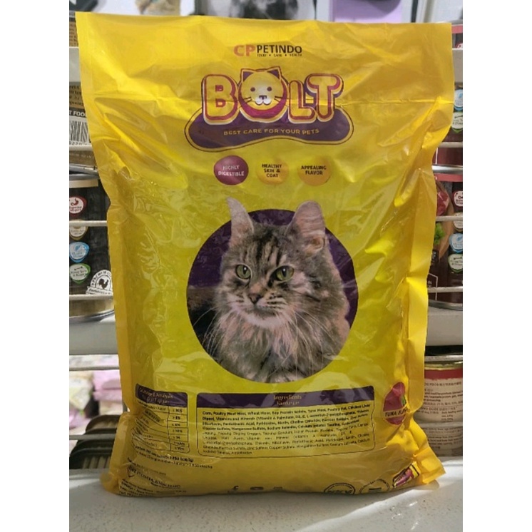 Myg - Makanan Kucing Bolt Tuna Kemasan 1 Kg