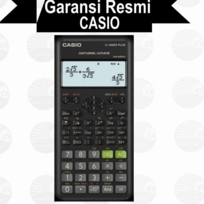 

Diskon✅-KALKULATOR SEKOLAH KULIAH Casio FX 350 ES PLUS ORIGINAL - Scientific Calculator