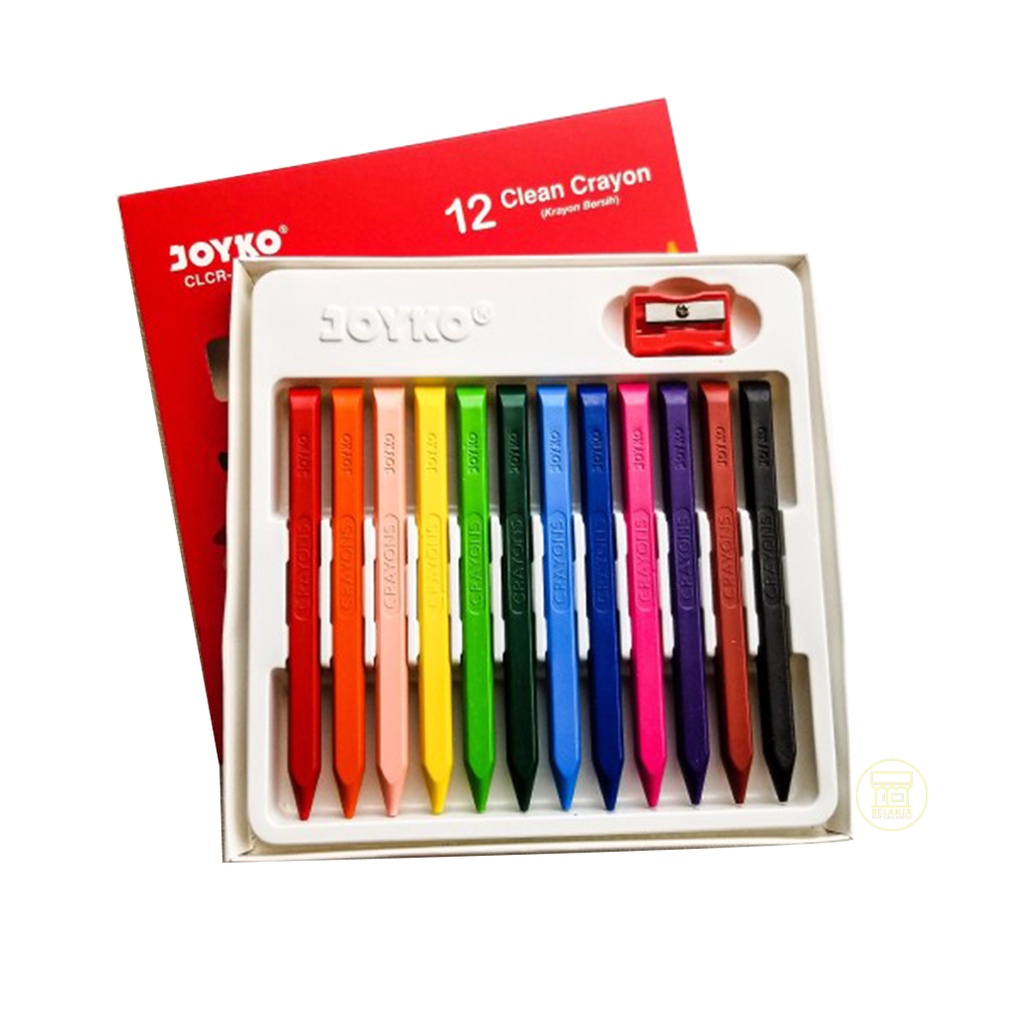 

JOYKO - CLCR-AC-12 Clear Crayon -Set