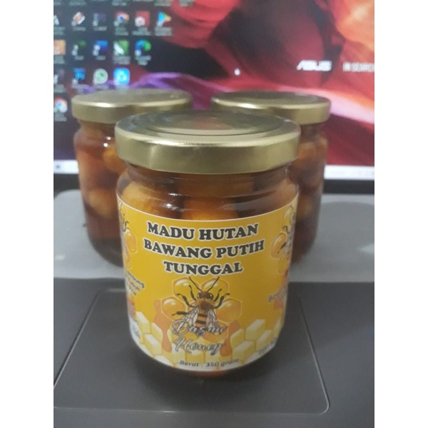 

madu hutan bawang putih tunggal 350 gram
