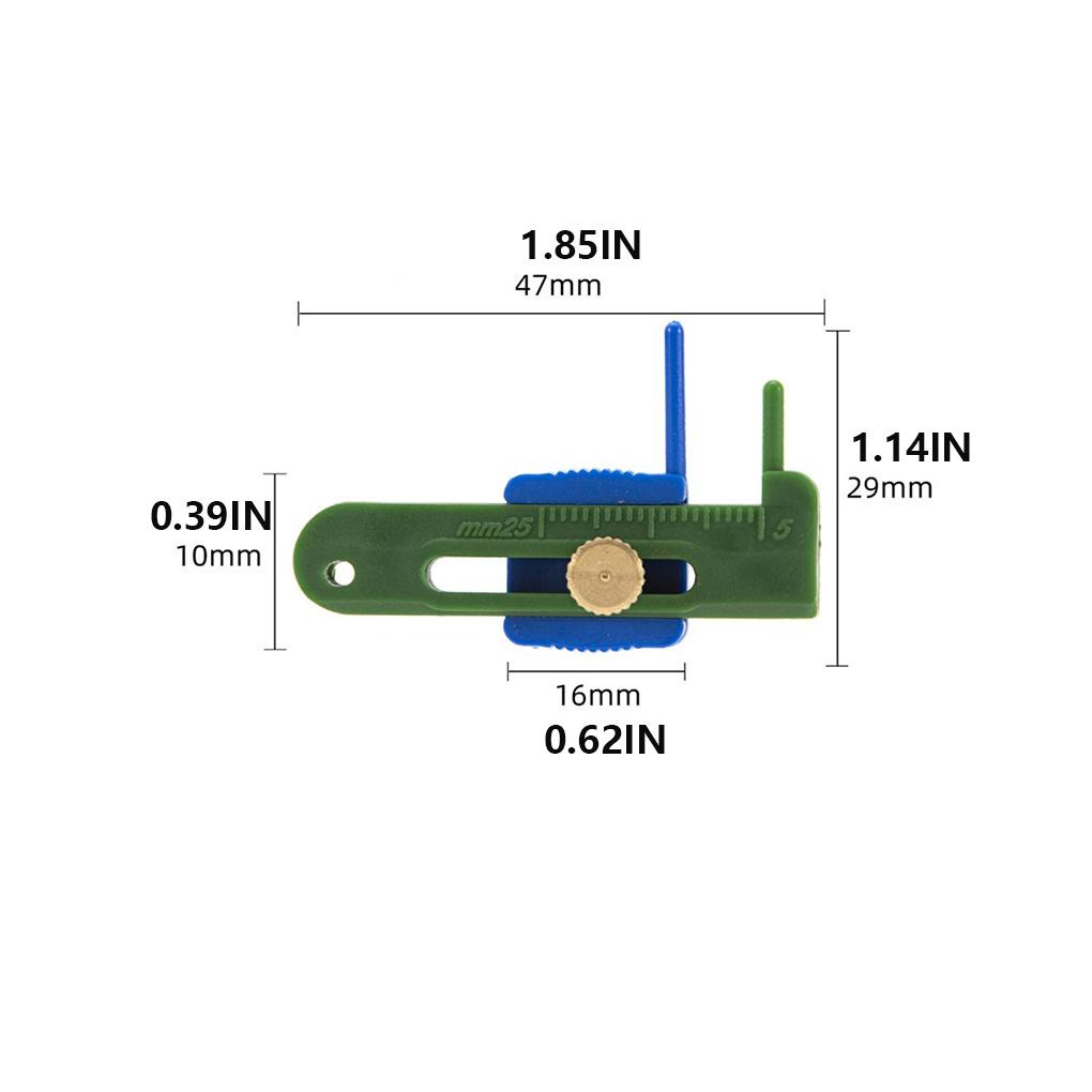 Huit Adjustable Knotter Portable Kecil Tahan Aus Reusable Line Knotting Alat Aksesoris Memancing Perangkat Pengikat Dasi Ringan