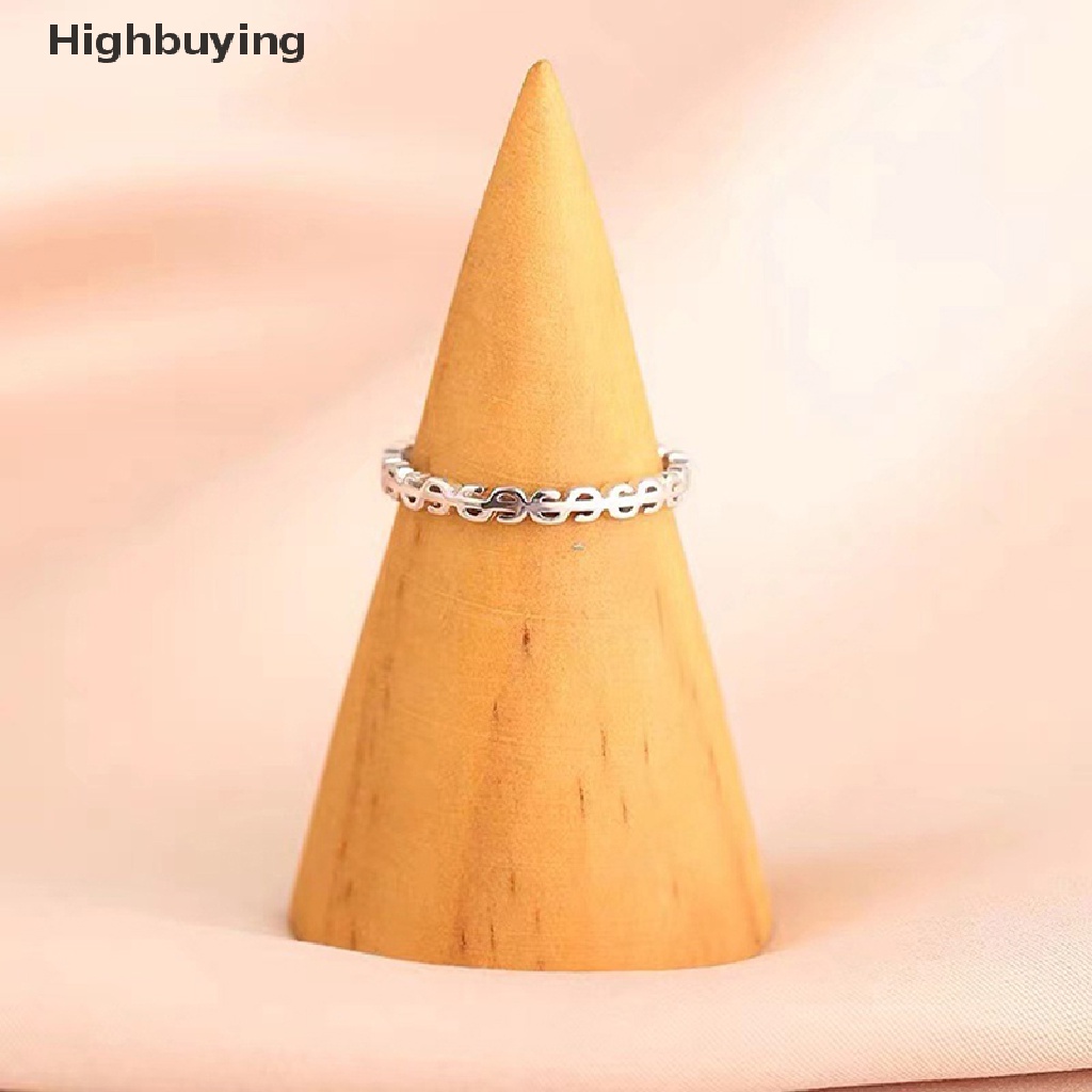 Hbid New Gold Color Trend Dollar Sign Ring Opening Adjustable Rings Fashion Punk Hip Hop Jewelry Daily Simple Wedding Brides Party Finger Ring Glory