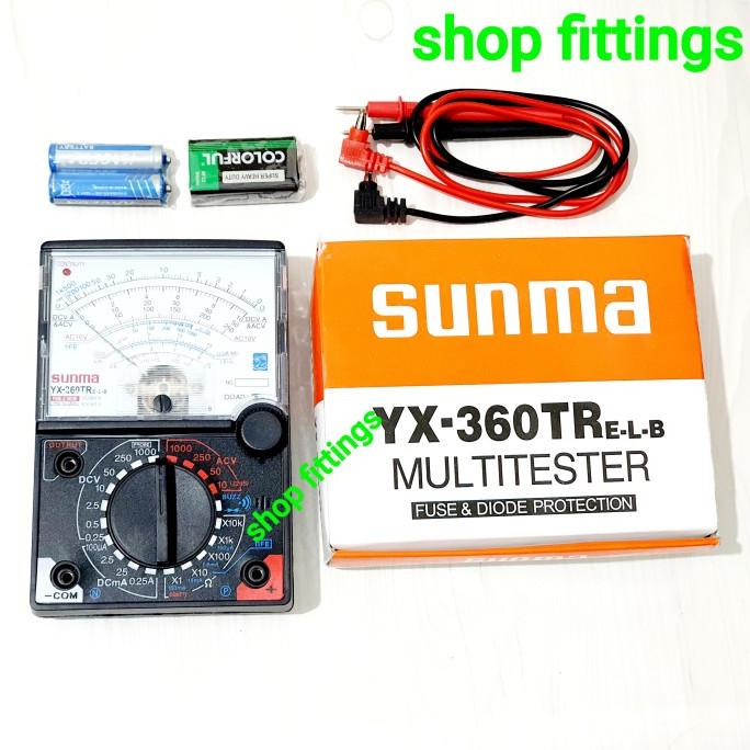 MultiTester  SUNWA YX 360TR Multi Tester Avometer Analog Sunwa