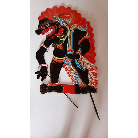 Wayang kertas duplex Buto Sewu Malihan kresna wayang duplex tokoh wayang kulit