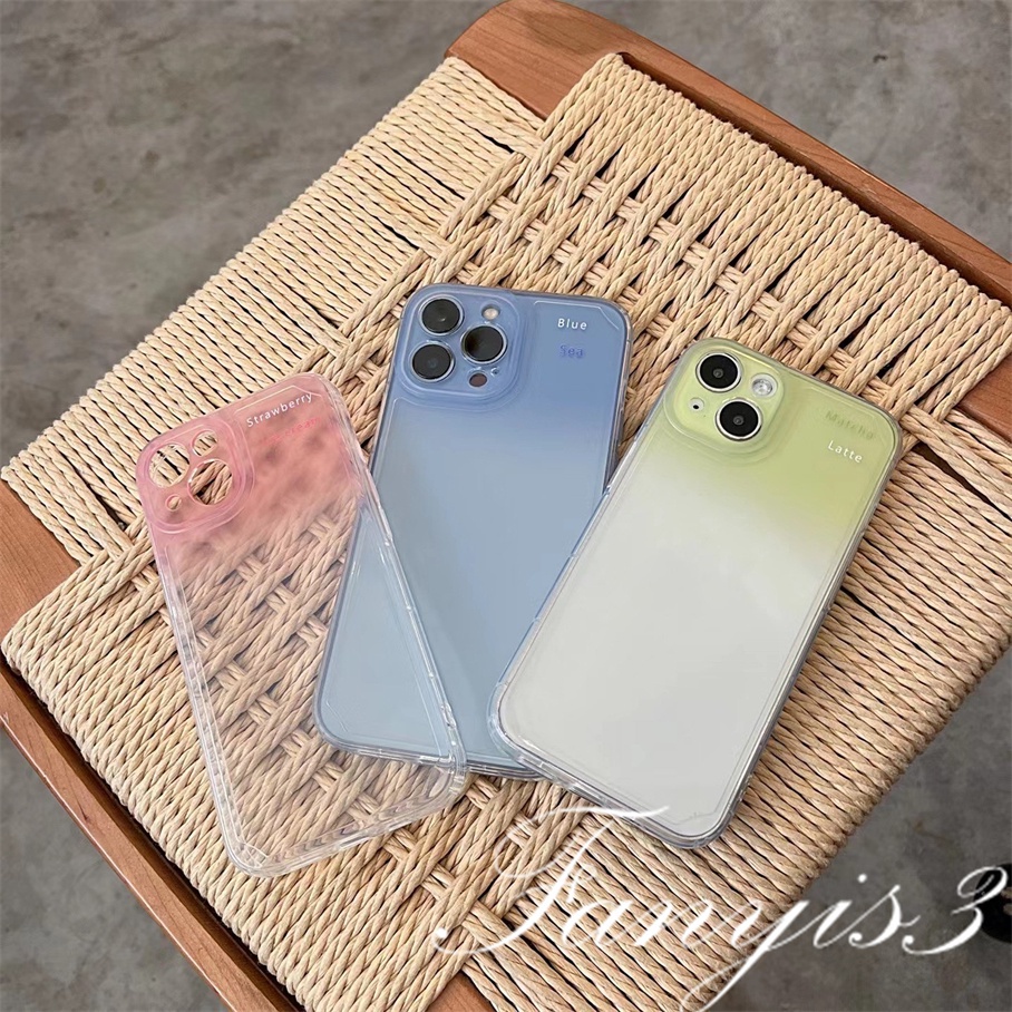 Samsung A13 A12 A53 A03S A03 A73 A23 A52 A51 A71 A50 A30S A50S A20 A30 A11 A10 A21S A70 A42 Soft Case TPU Warna Gradasi Untuk