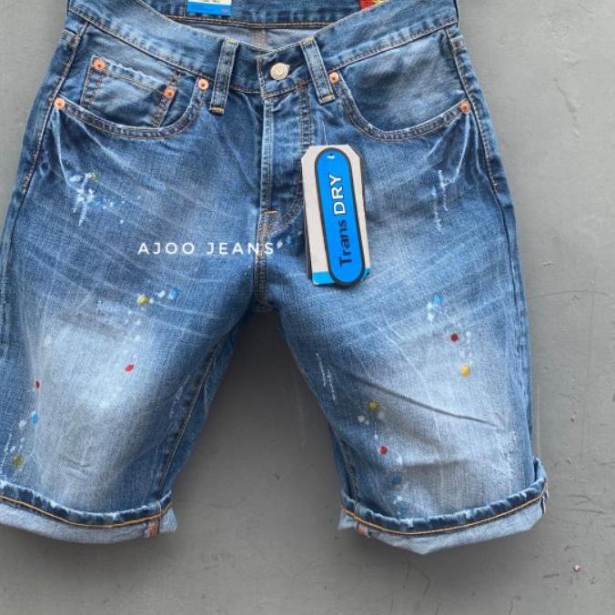 ➾ Celana Pendek Import Pria 501 Bercak Fashion Made In Vietnam 🇻🇳 Terbaru Dan Terlaris ➨