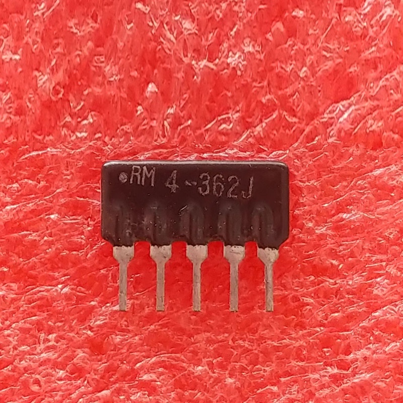 Resistor Array SIP5 5p 5 pin 3K6 3.6K