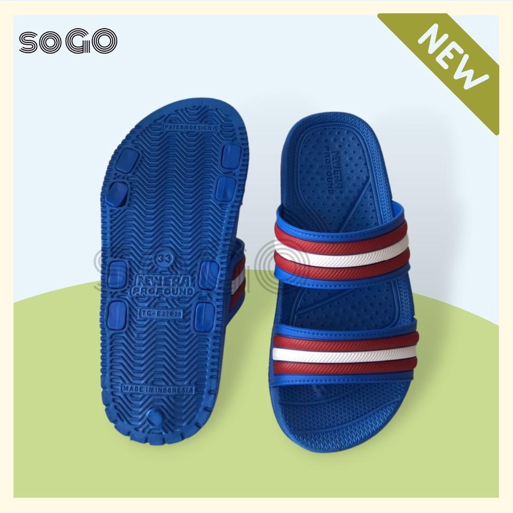 sogo New Era Sandal anak slop ban dua TK E37029