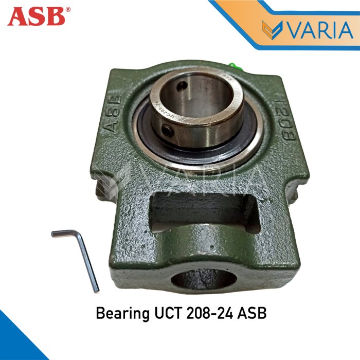 Bearing UCT 208-24 ASB As 38.1 mm 1 1/2 Inch Laher Pillow Block Duduk