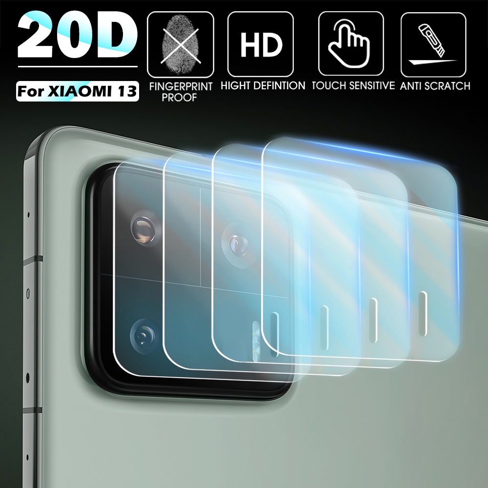 XIAOMI Hd Kamera Belakang Tempered Film Kamera Lensa Pelindung Film TPU Phone Lens Film Untuk Xiaomi13/13Pro Cakupan Penuh Anti Gores Aksesoris Perlindungan Ponsel Bening