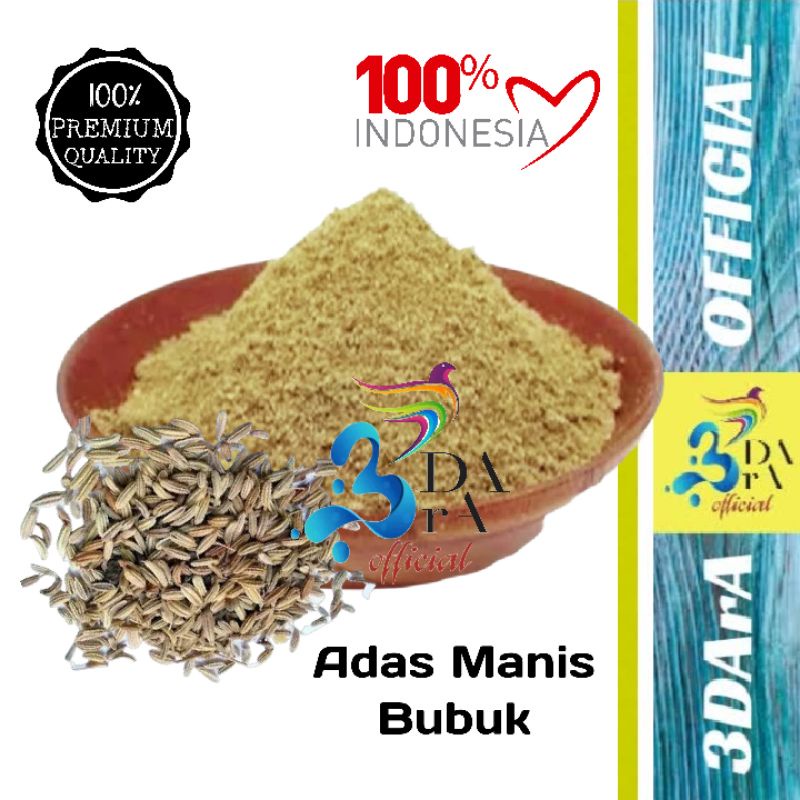 

Bubuk Adas Manis 500gr Murni Kualitas Premium