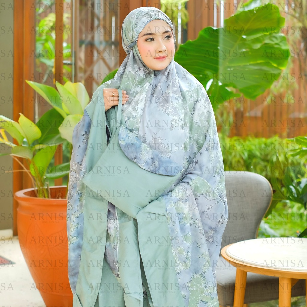Mukena Bali Jumbo Dewasa GALAXY Rampel ARNISA