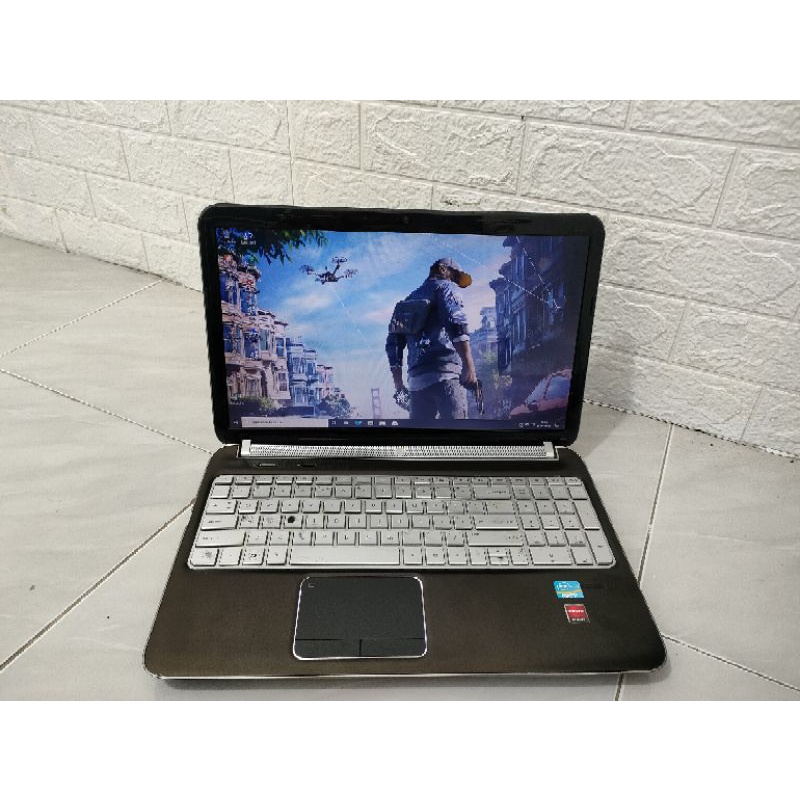 laptop hp dv6 core i7 dual vga