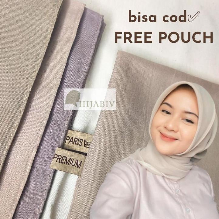 ✨Grosir✨ SEGI EMPAT PARIS PREMIUM FINISHING JAHIT TEPI ANTI LETOY (FREE POUCH) gas 