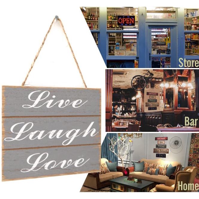 

Gantungan Kayu Papan Quotes Wooden Hanging Board 819-263