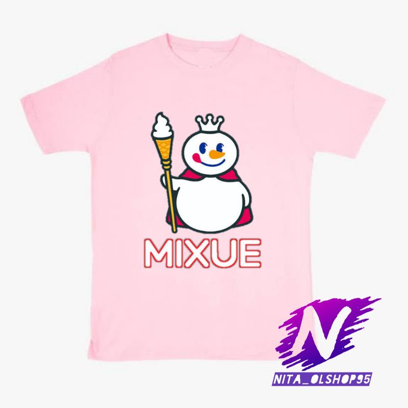 kaos anak baju anak mixue