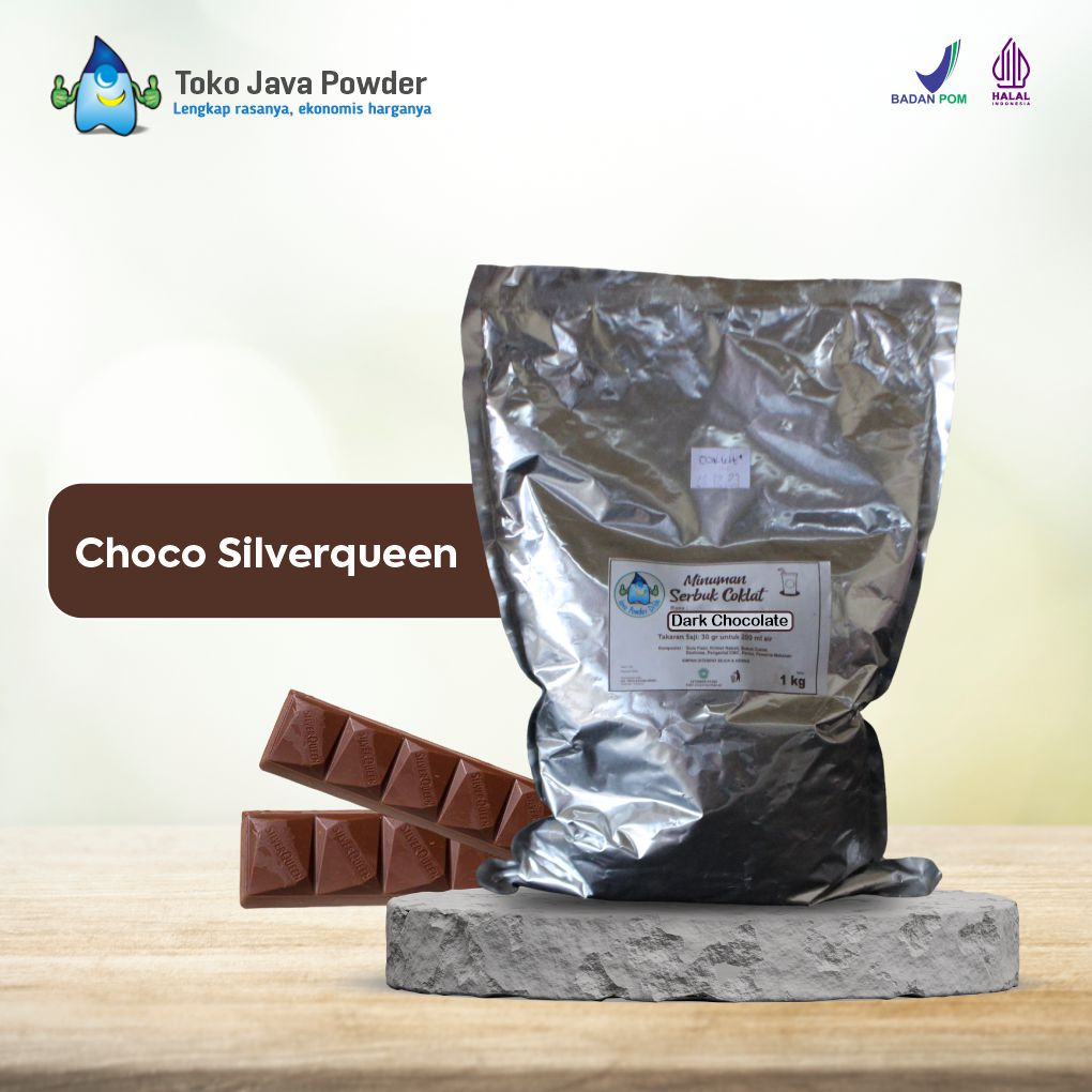 

Bubuk Minuman CHOCO SILVERQUEEN Powder 1000 g - Java Powder Drink - BPOM & HALAL