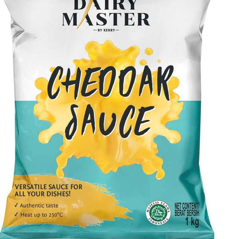 

✪ Dairy Master Saus Keju Cheddar Cheese Sauce / Creamy Cheese Sauce / Nacho Cheese Sauce 1Kg ✴