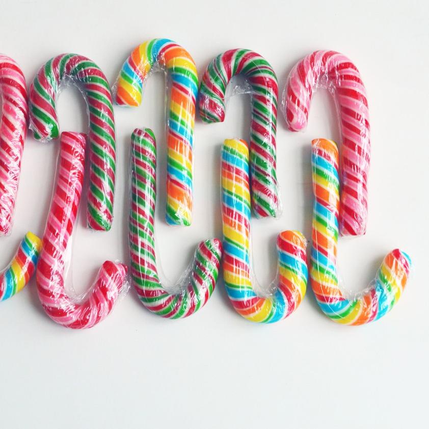 

➭ FANTASY Lollipop Candy Tongkat 8 cm (1 Pack = 10 pcs) ☀