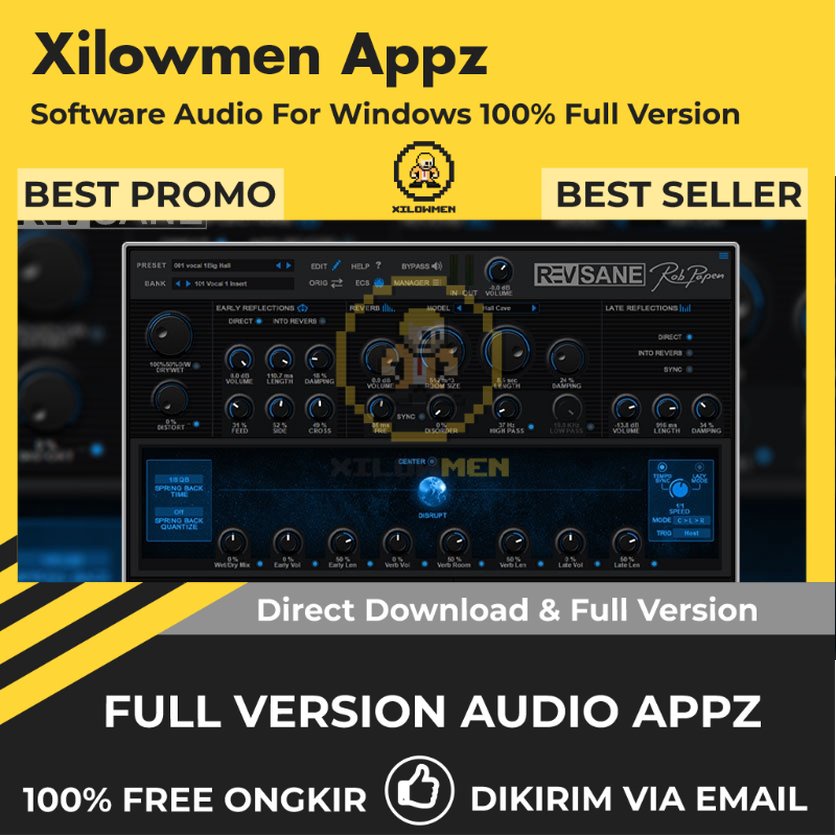 [Full Version] Rob Papen RevSane Pro Lifetime Audio Software WIN OS