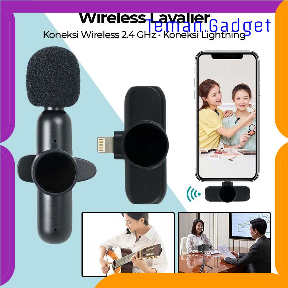TG - KMR Hadesi Wireless Lavalier Lapel Microphone Vlogger Lightning - HA85