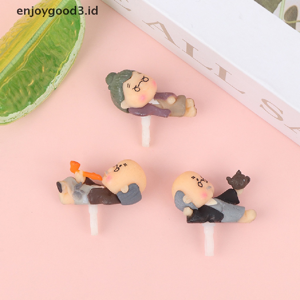 【 Rready Stock 】 1Pc Cartoon Old Man Earphone Dust Plug 3.5mm Jack Anti Dust Cap Interface Dust Protection Phone Plug Cell Phone Accessories （ ID ）