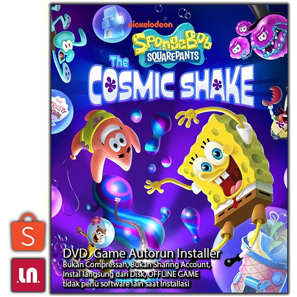SpongeBob SquarePants The Cosmic Shake - PC DVD Game