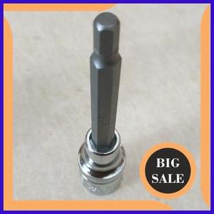 tools n parts Mata Kunci Sok Sock Shock Socket Ketok L H6 6mm 6 mm x 100m 100 mm Stang 1/2