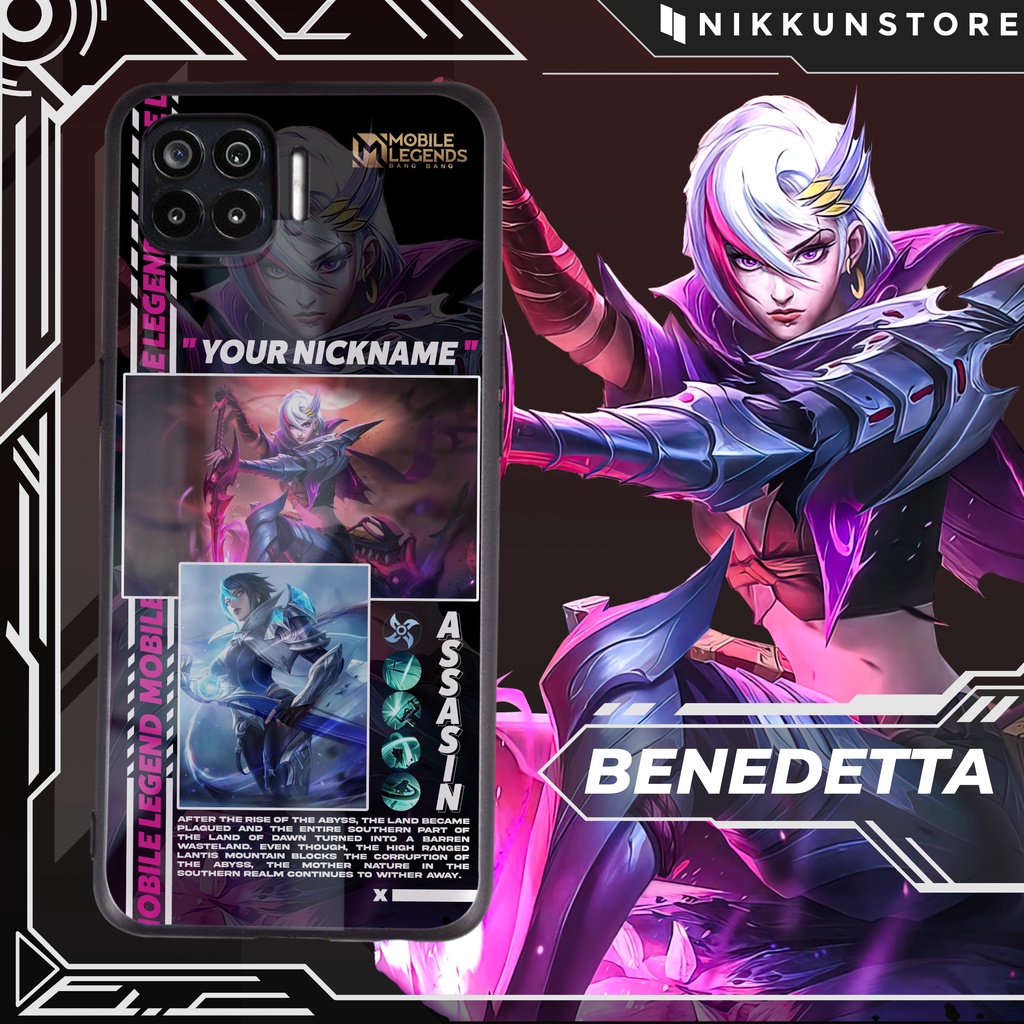 Costum Phone Case Mobile legend Benedetta