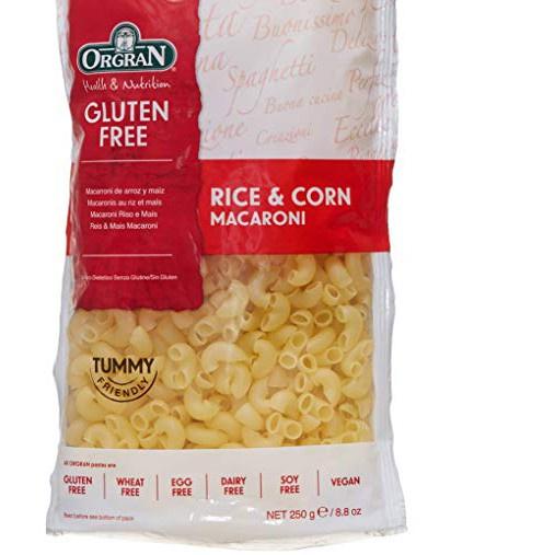 

➲ Orgran Rice & Corn Macaroni Pasta Gluten Free Makaroni Jagung 250g ✾