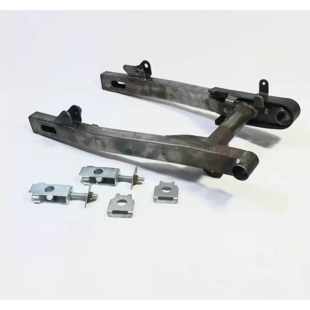 Swing Arm Kaze mentah+ Setelan Rantai + karet arm PNP CB GL MP TIGER TEBAL TERLARIS MERK MSJ