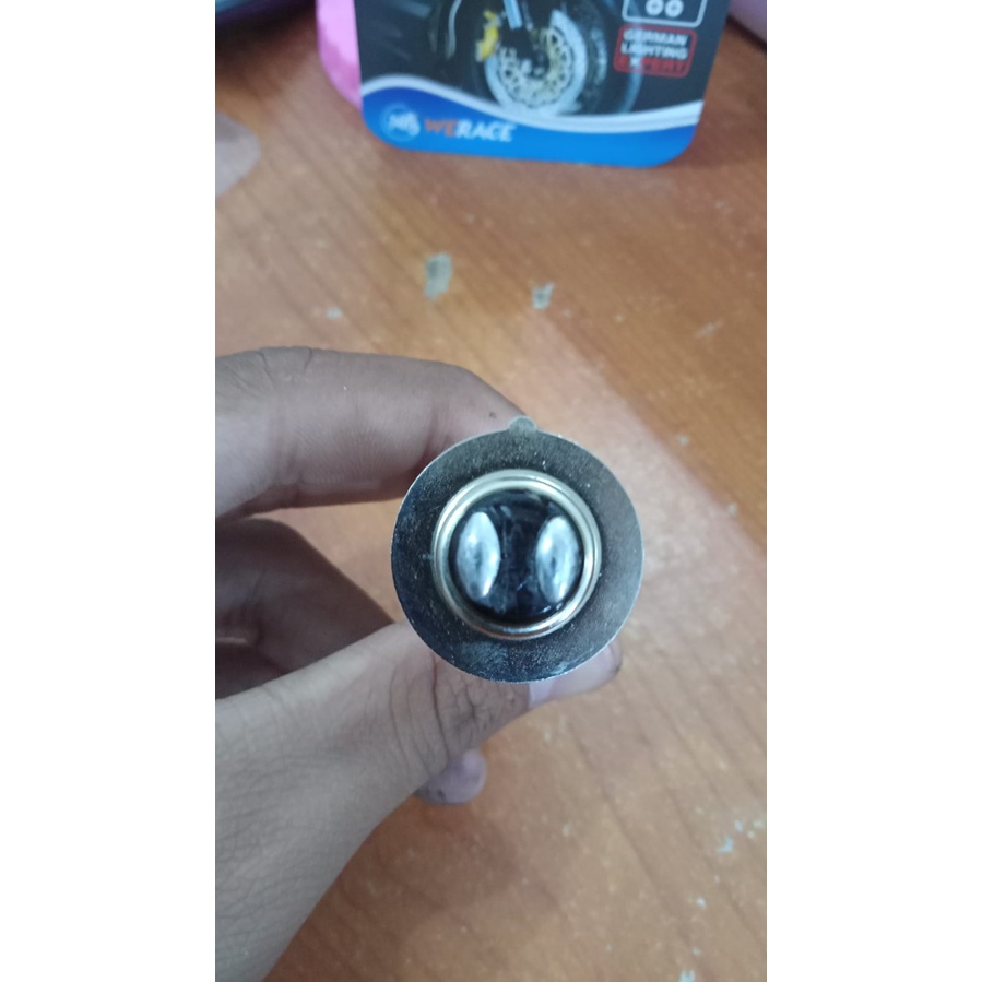BOHLAM LAMPU DEPAN LED MOTOR BEBEK MATIC HEADLAMP LED KAKI 1 H6 MODEL T19 AC DC 8 LED 12 VOLT SUPER TERANG PUTIH 6000 KELVIN