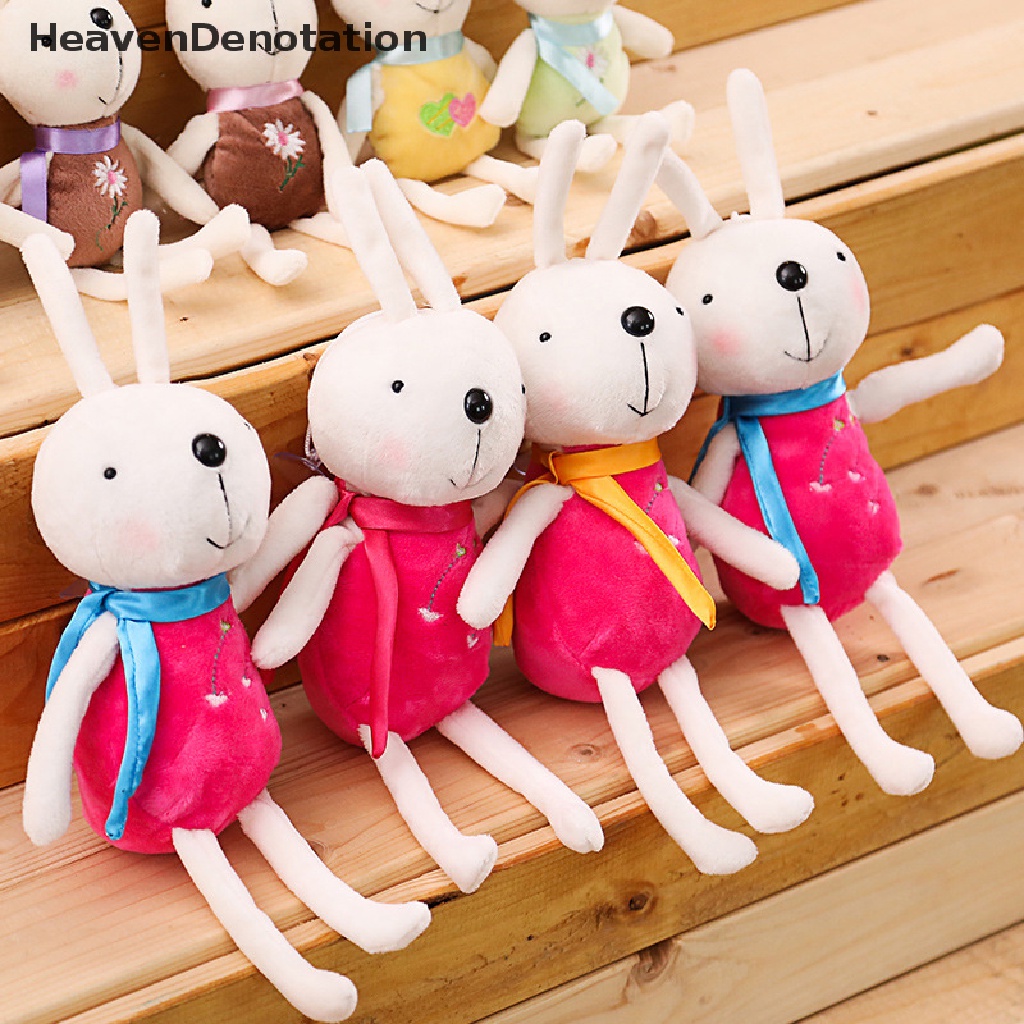 [HeavenDenotation] 1pc Lucu Kelinci Lembut Boneka Plush Animal Bunny Mainan Untuk Bayi Perempuan Anak Hadiah Boneka HDV