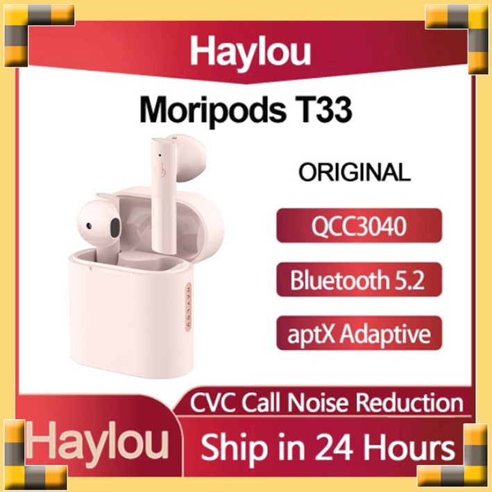 Haylou TWS T33 Moripods Wireless Earphone Headset Earbuds Alt GT5 GT3