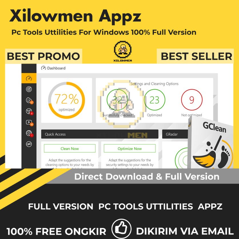 [Full Version] Abelssoft GClean 20232 Pro PC Tools Software Utilities Lifetime Win OS