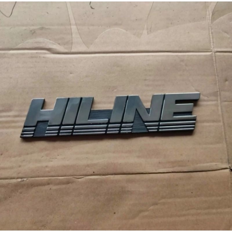 emblem tulisan logo HILINE taft hiline