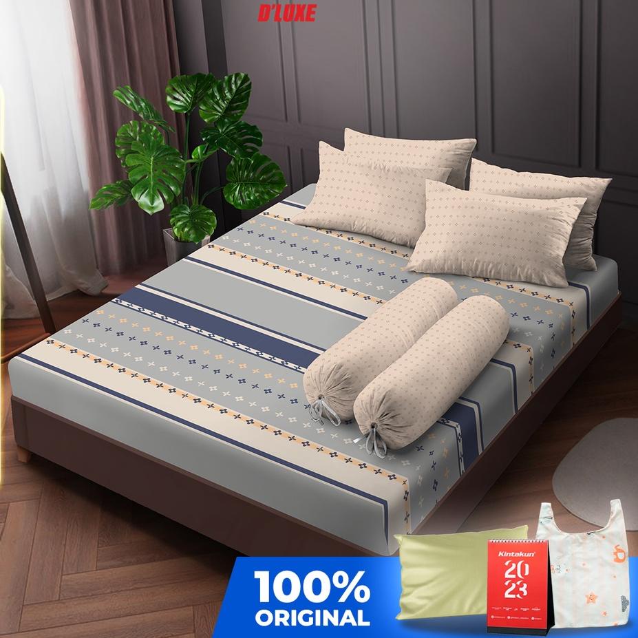 ◊ Kintakun Sprei Flat /200 Madana Aesthetic Dluxe Microtex Krem ✮