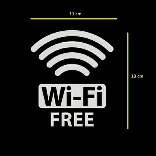 

CUTTING STICKER + stiker free wifi _ variasi