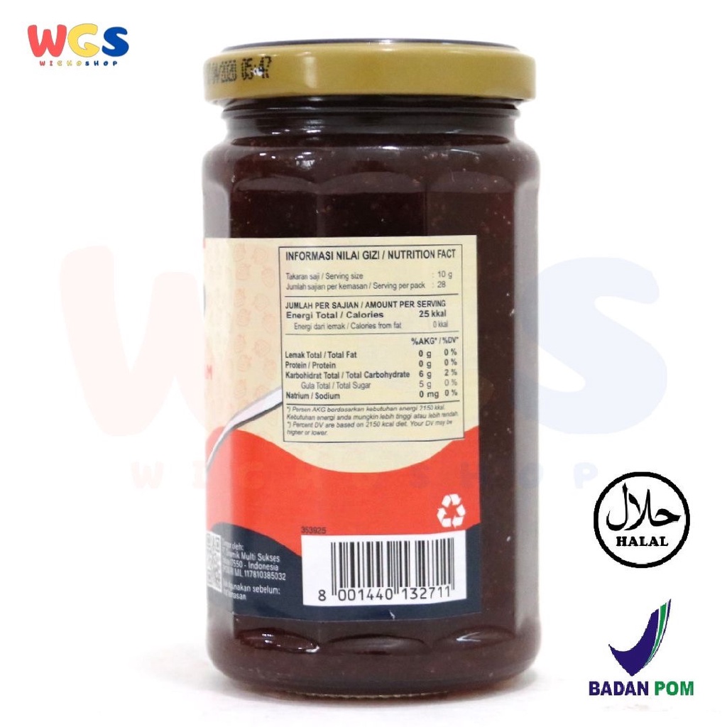 Selai Cirio Strawberry Jam 280 gr