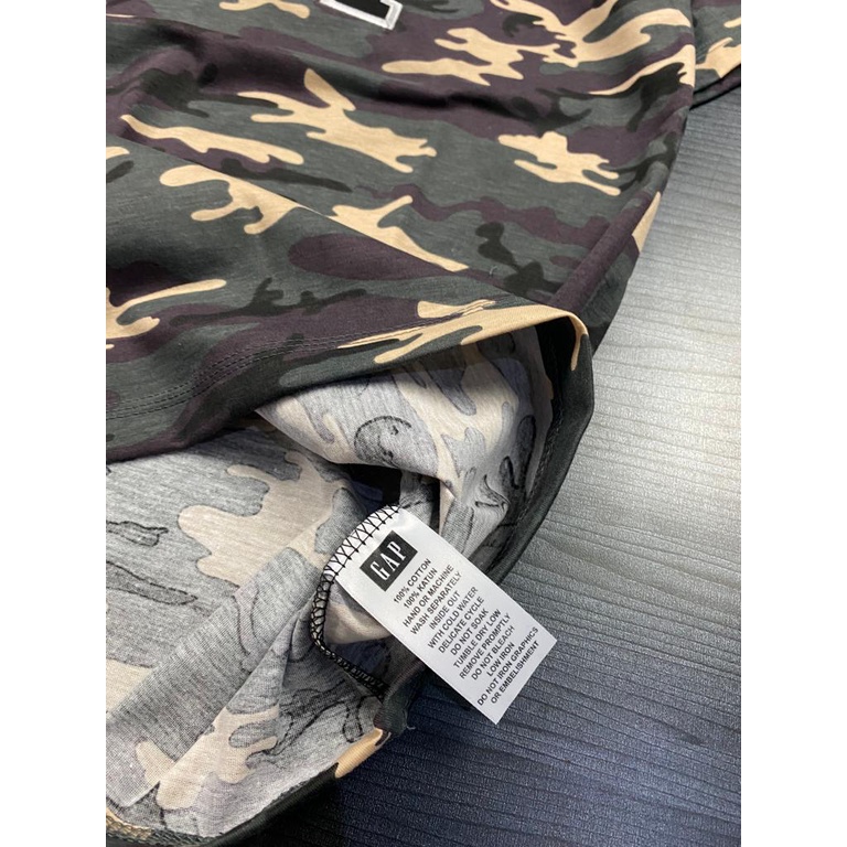 THSIRT KAOS GAP LORENG CAMO