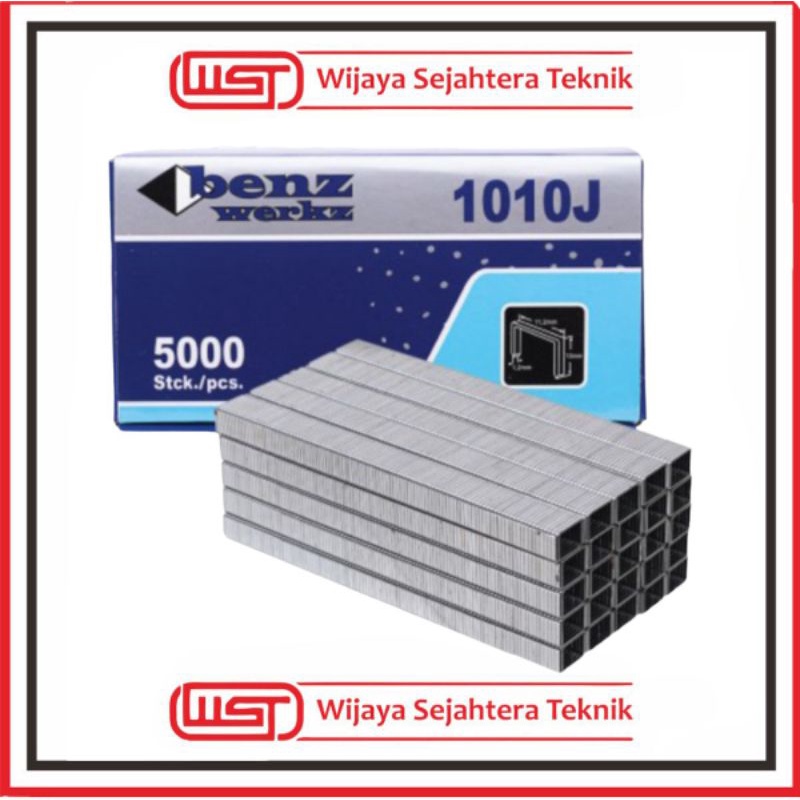 

Benz 1010J isi steples tembak manual paku u mata gun nailer 1010 j