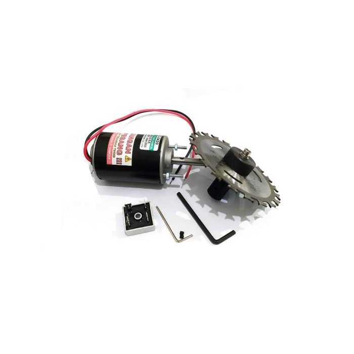 Paket Mini Table Saw Dinamo Ac/Dc 220V Tegangan Tinggi (8191) Best Seller