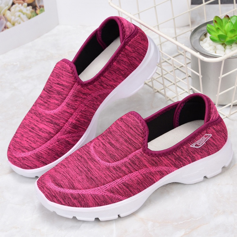 sepatu wanita import kekinian style model korea slip on