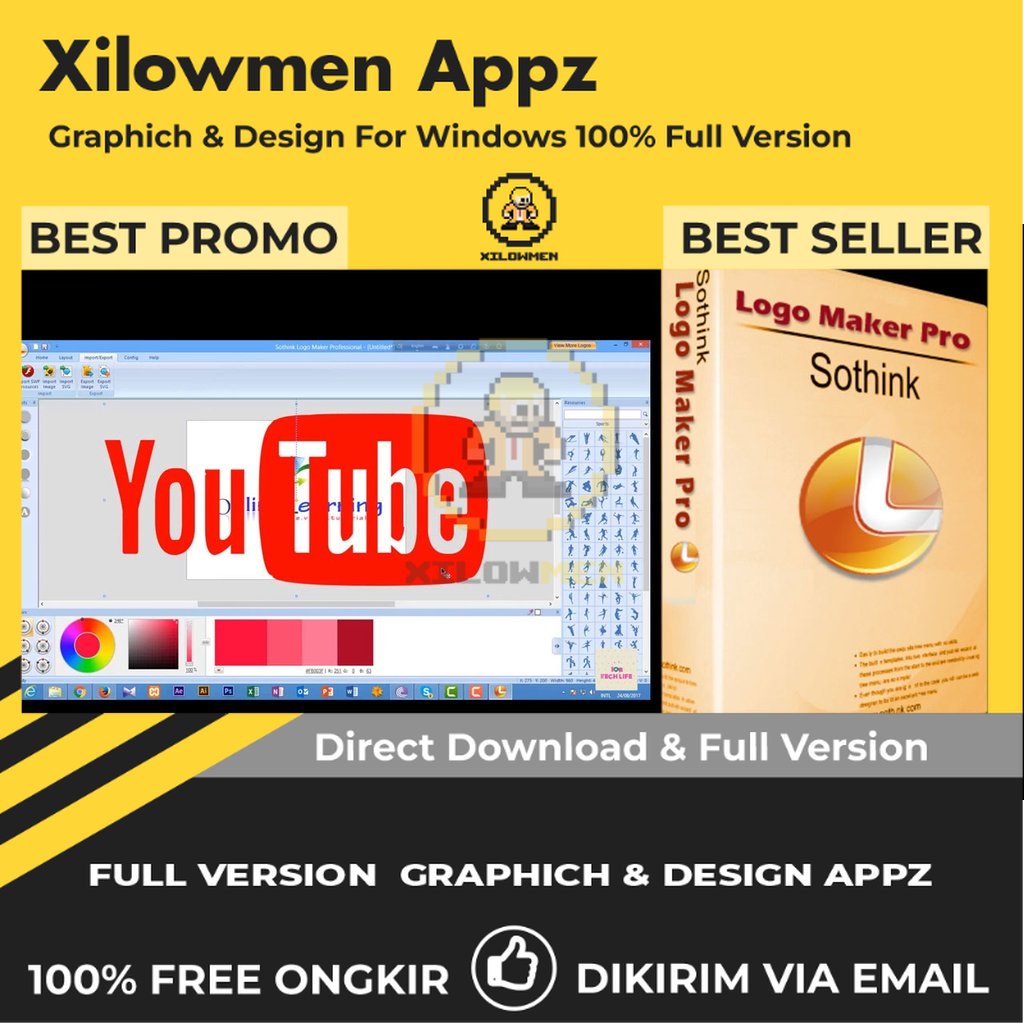 [Full Version] Sothink Logo Maker Professional Pro Design Graphics Lifetime Win OS