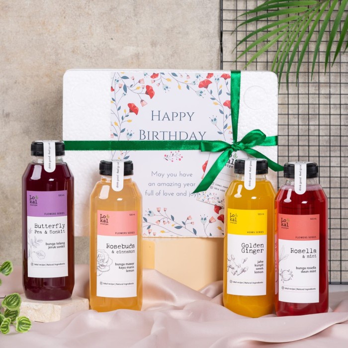 

(COD) LOKAL RECIPE- Paket Hampers Bingkisan Parcel Healthy Drink Puding - Paket A